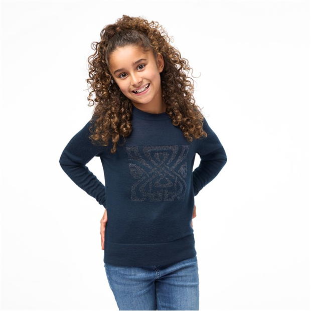 Biba Biba Merino Logo Jumper copil fetita