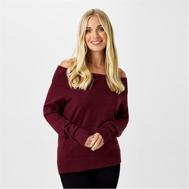 Biba Biba Knitted Bardot Jumper