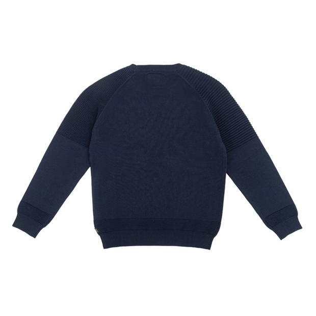 Firetrap Maneca Lunga Crew Neck Knitted Top baietel