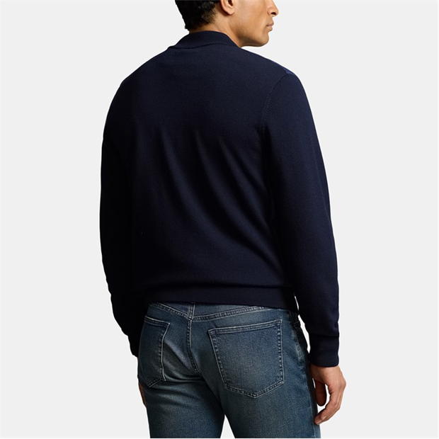 Bluza fermoar Polo Ralph Lauren Hybrid Wool Jumper