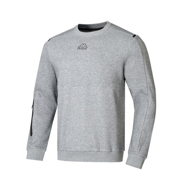 Bluza trening Kappa Tech FL Crew Neck Jumper barbat