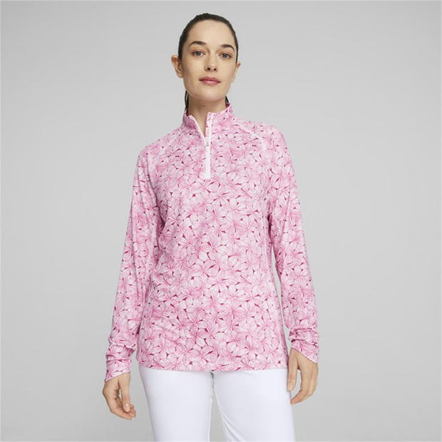 Puma W Youv Plumeria quarter Zip Jumper dama