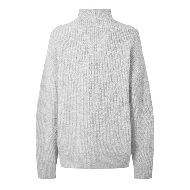 Jack Wills High Neck Zip Knitted Jumper