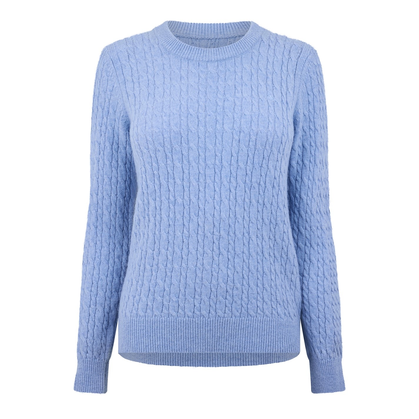 Jack Wills Tinsbury Merino Wool Blend Cable Knitted Jumper