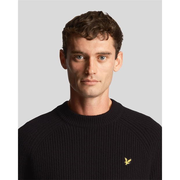 Lyle and Scott Shark Stitch Knit Jumper