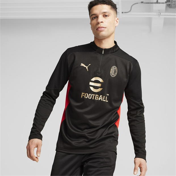 Puma AC Milan Quarter Zip Training Top 2024 2025 adulti