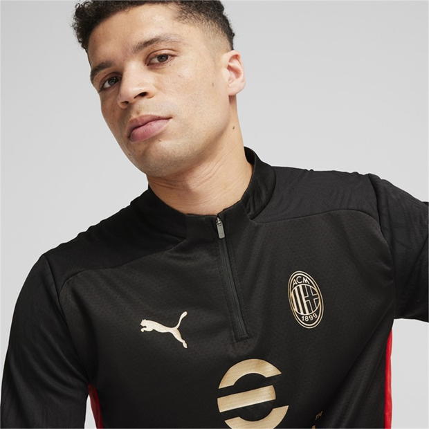 Puma AC Milan Quarter Zip Training Top 2024 2025 adulti