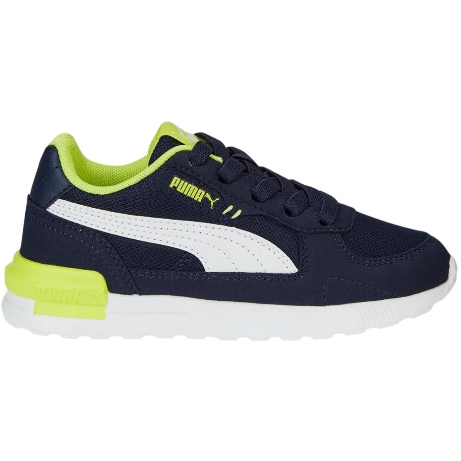 Pantof Puma Graviton AC PS 's navy blue-green 381988 14 copil