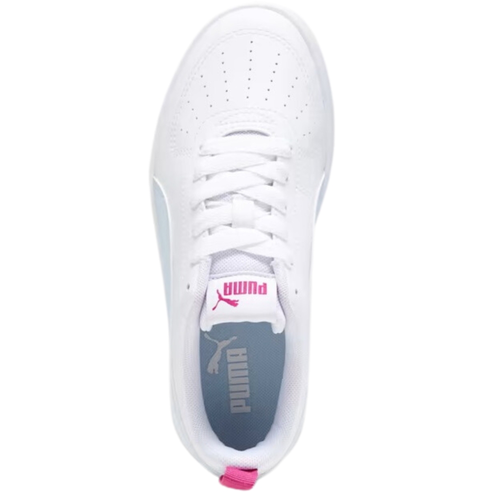 Pantof Puma Rickie 's white and blue 384311 21 copil