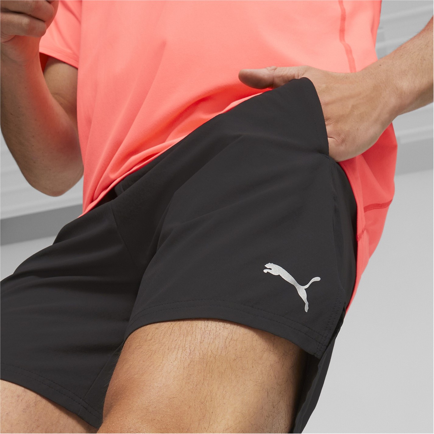 Puma Run Ultraweave 7 Short Running barbat