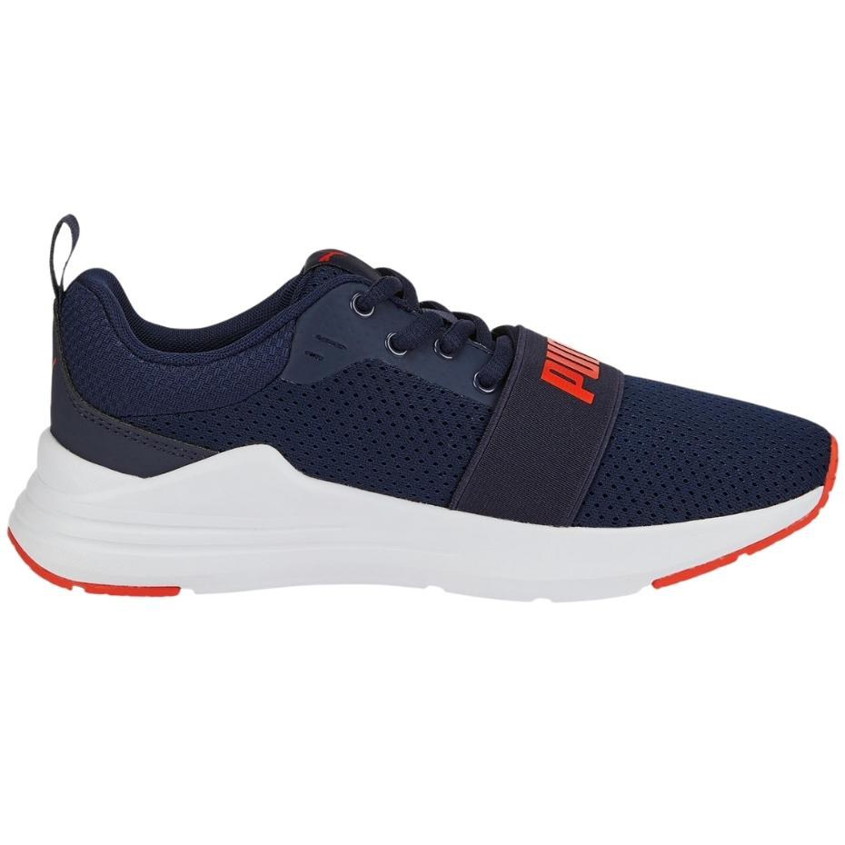 Pantof Puma Wired Run Jr navy blue 374214 21 copil