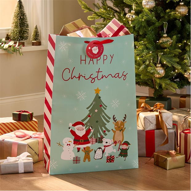 Geanta box The Spirit Of Christmas Santa and Friends Jumbo Gift