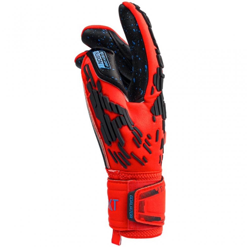 Rekawice bramkarskie Reusch Attrakt Freegel Fusion Goaliator czerwono-czarne 5370995 3333