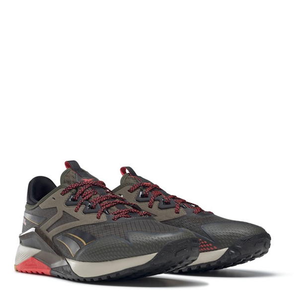 Reebok X2 TR Adventure Shoes pentru Barbati military verde core negru fosforescent