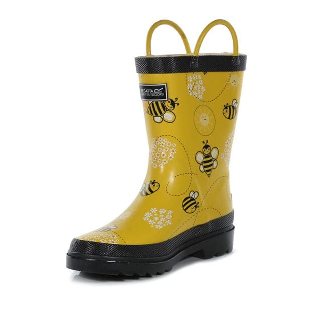 Regatta Minnow Cotton Lined Wellington Welly Unisex copil copil