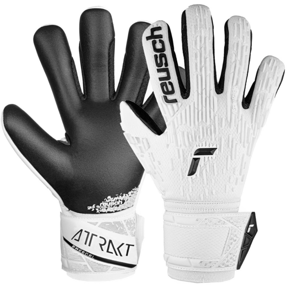 Reusch Attrakt Freegel Silver manusi de portar albe 5470035 1101