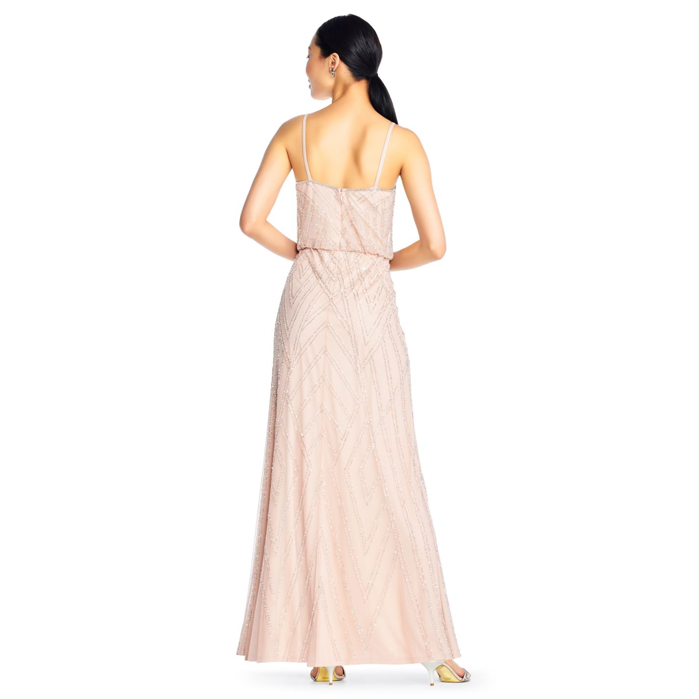 Rochie Adrianna Papell Adrianna Papell Beaded Maxi