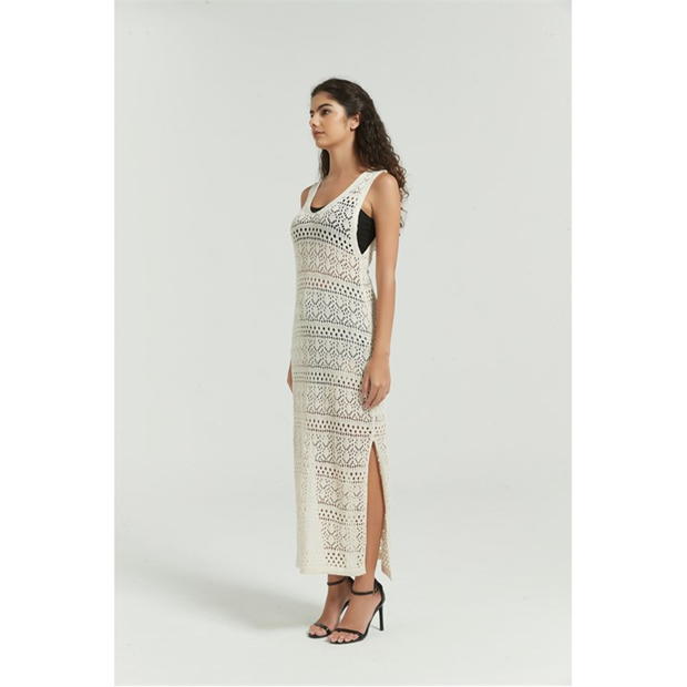 Rochie Be You Crochet Midi Beach