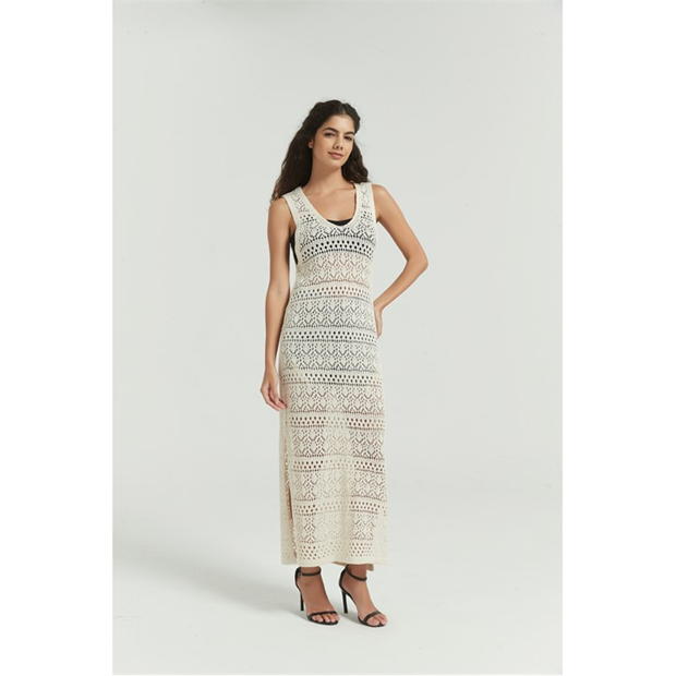 Rochie Be You Crochet Midi Beach