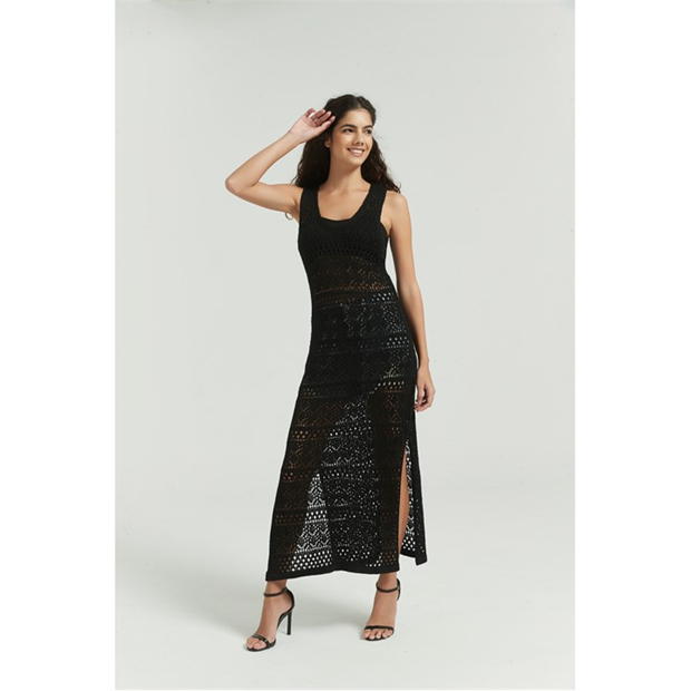 Rochie Be You Crochet Midi Beach