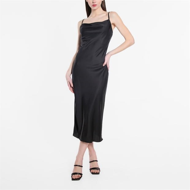 Rochie Be You Satin Midaxi