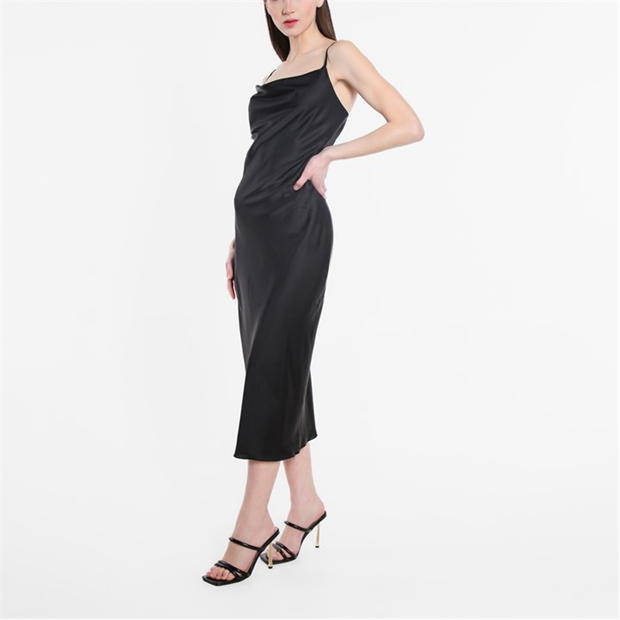 Rochie Be You Satin Midaxi