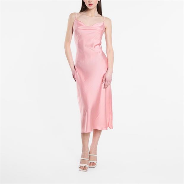 Rochie Be You Satin Midaxi