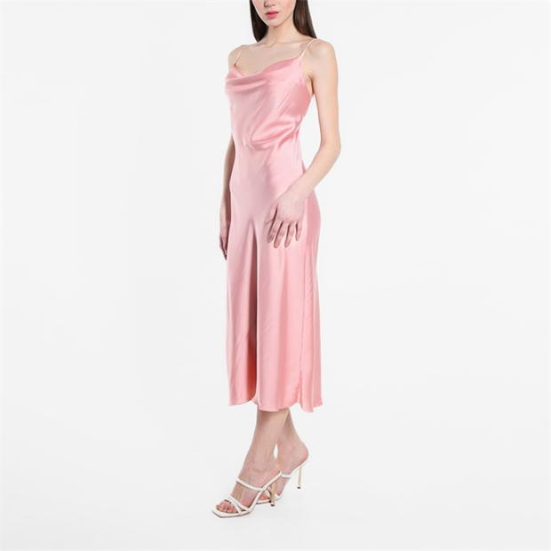 Rochie Be You Satin Midaxi