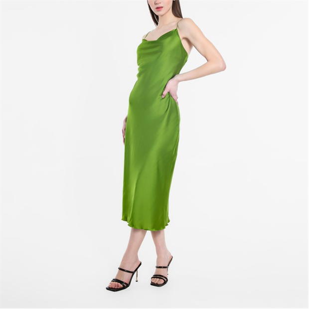 Rochie Be You Satin Midaxi