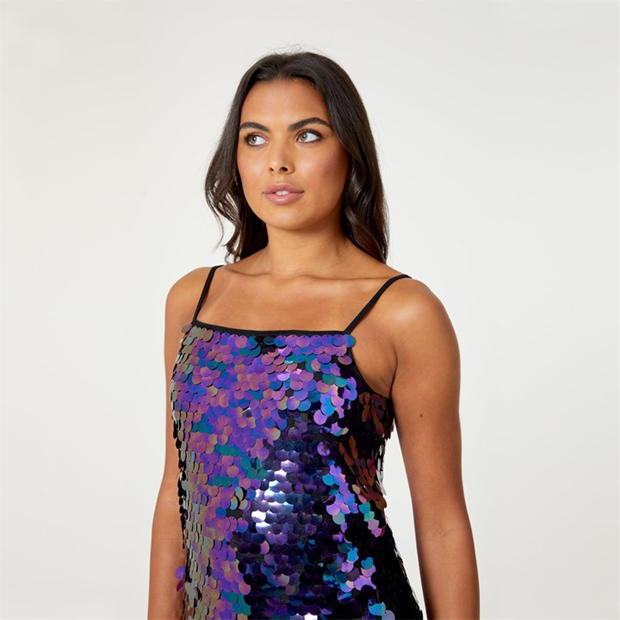 Rochie Be You Sequin Shift