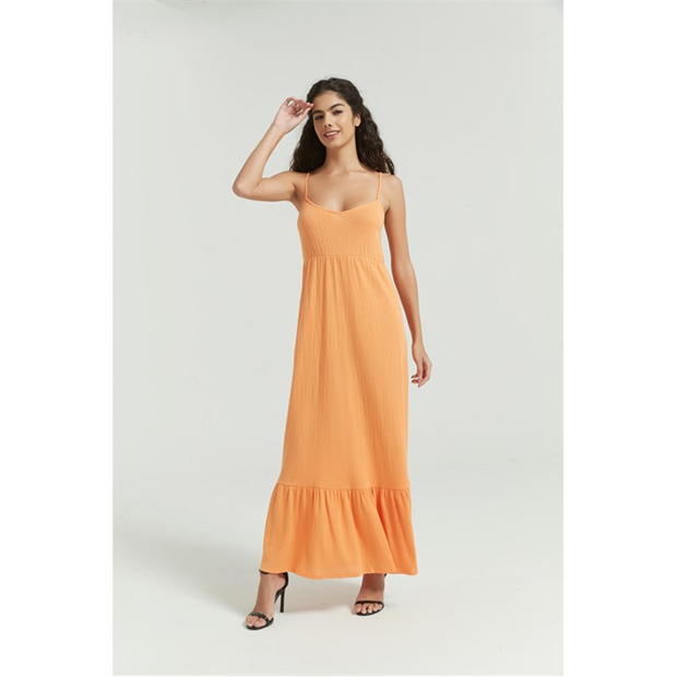 Rochie Be You Tiered Maxi Beach