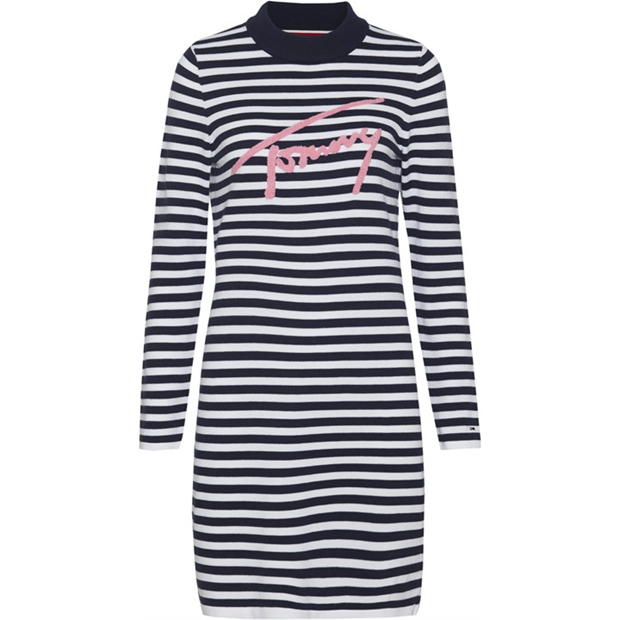 Blug Rochie Tommy Hilfiger Tommy Stripe