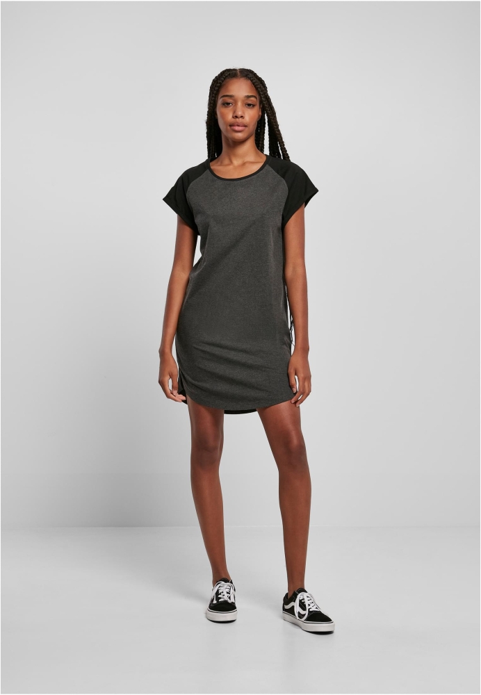 Tricou Rochie Contrast Raglan dama Urban Classics