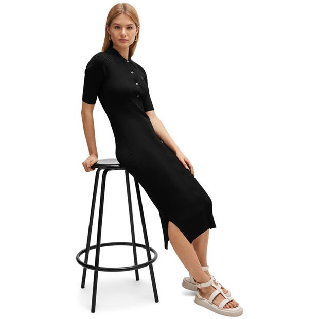 Rochie BOSS Button Placket