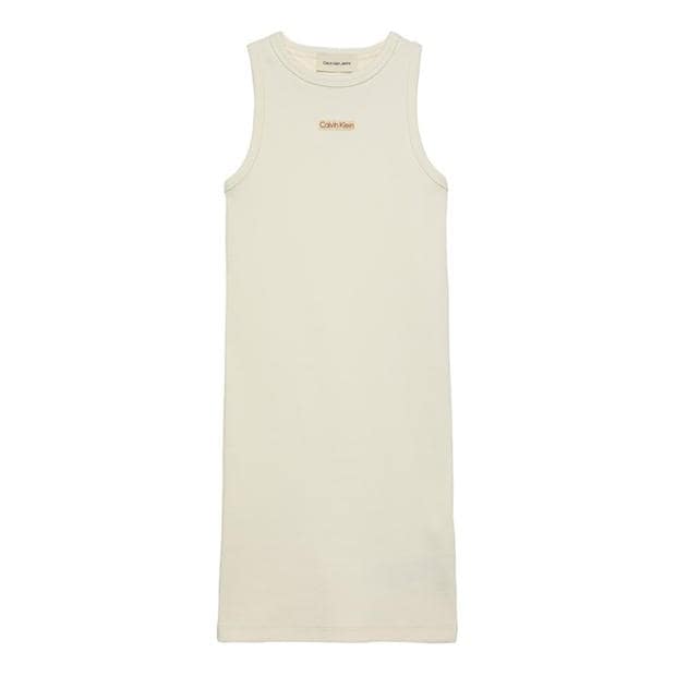 Blug Rochie Calvin Klein RIB SLEEVELESS Calvin Klein Jeans