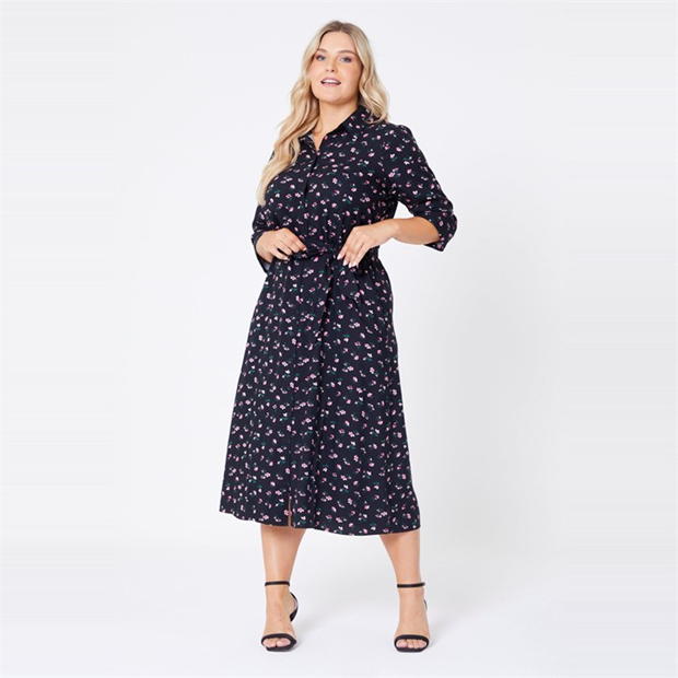 Camasa Rochie Be You Printed Midi