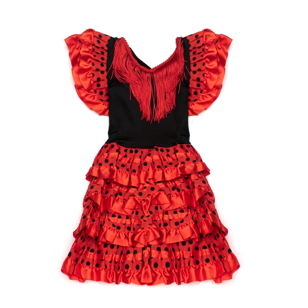 Rochie CHILDISH FLAMENCO VS-NROJO-LN1 rosu