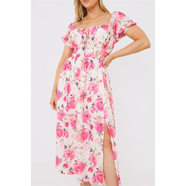 Rochie In The Style In The Style Pink Midi