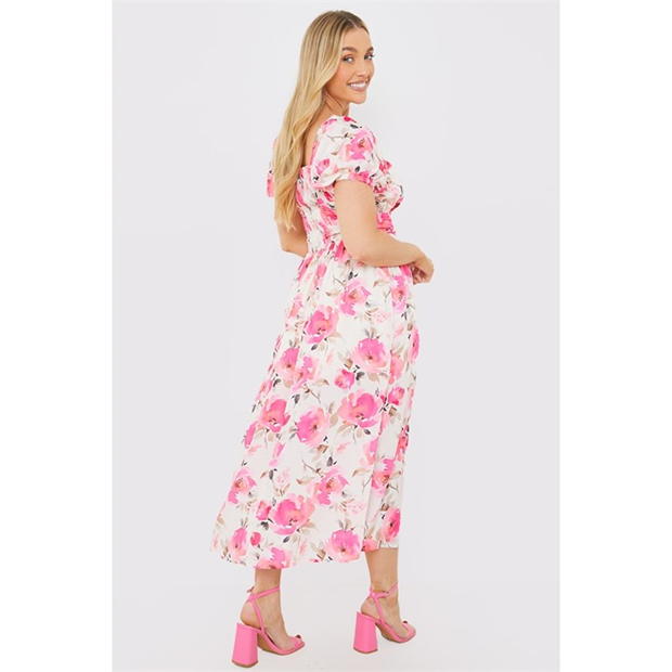 Rochie In The Style In The Style Pink Midi