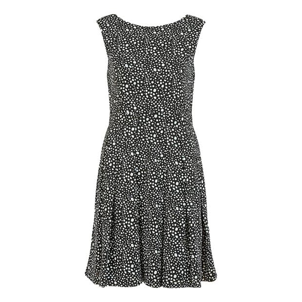 Rochie Mela London Mela London Black Spot Print Skater