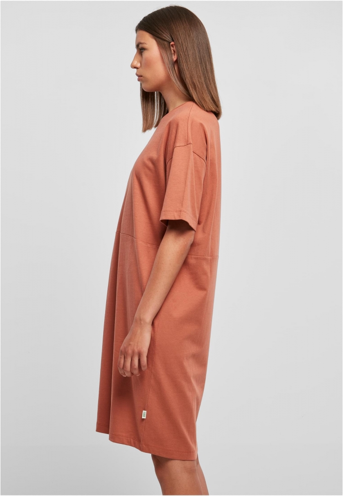 Tricou Rochie Organic Oversized Slit dama Urban Classics