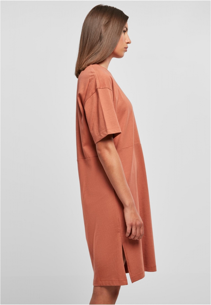 Tricou Rochie Organic Oversized Slit dama Urban Classics