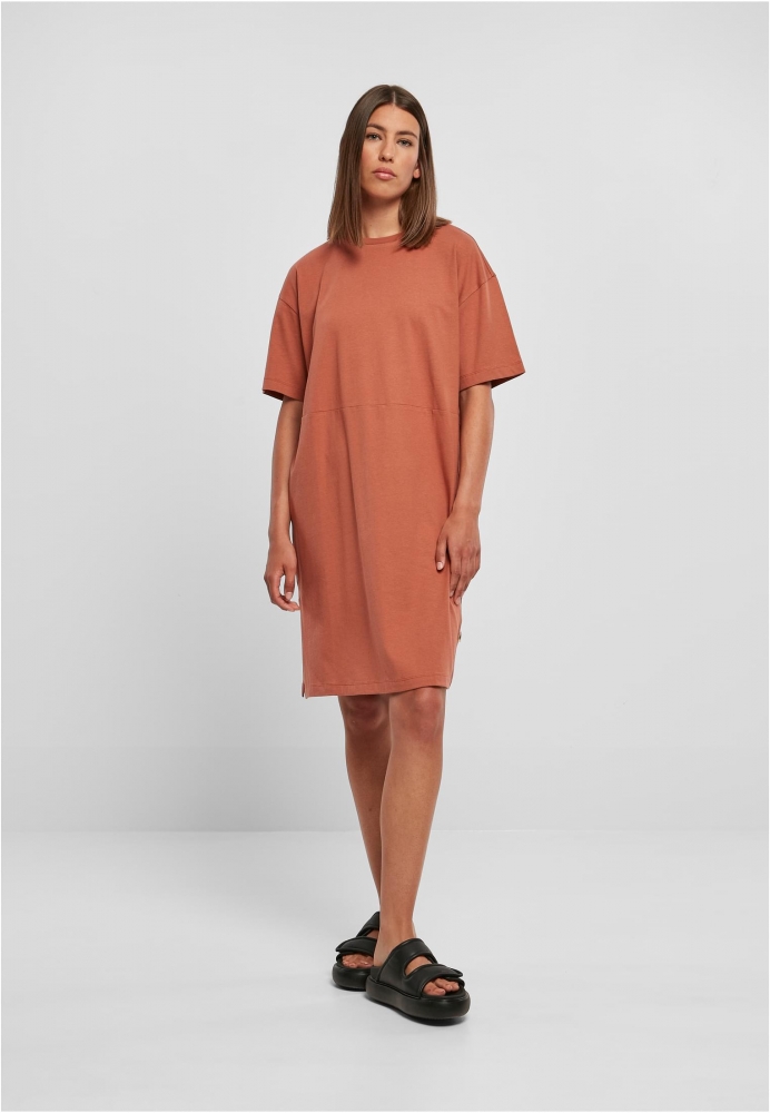 Tricou Rochie Organic Oversized Slit dama Urban Classics