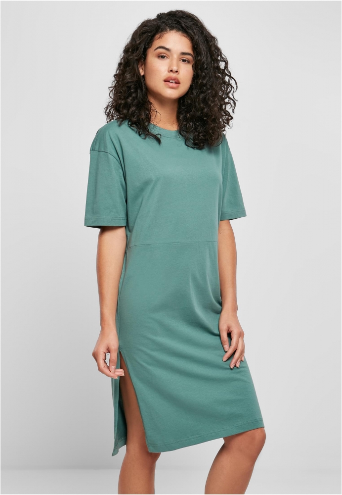 Tricou Rochie Organic Oversized Slit dama Urban Classics