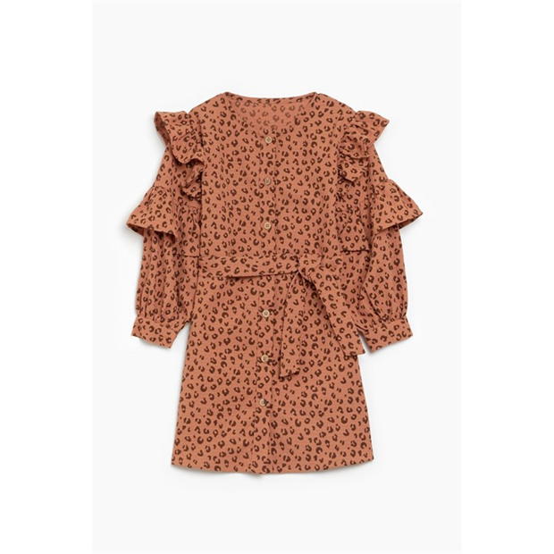 Rochie Studio Younger Leopard Frill fetita