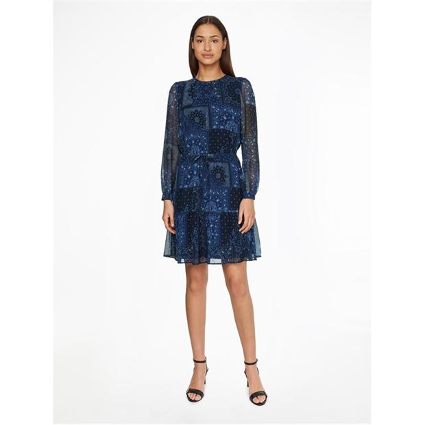 Rochie Tommy Hilfiger Paisley Midi Flare