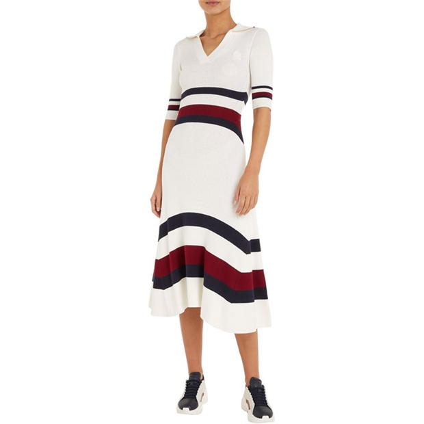 Rochie TOMMY HILFIGER Thl Stripe Co Cashmere