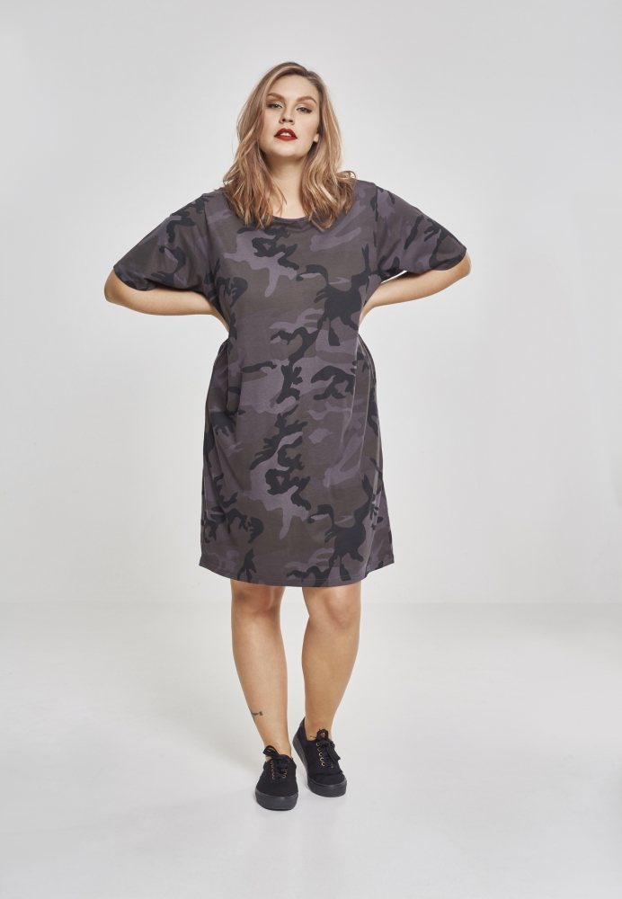 Tricou Rochie Camo dama Urban Classics