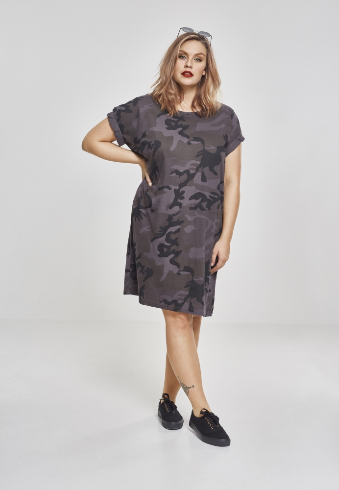 Tricou Rochie Camo dama Urban Classics