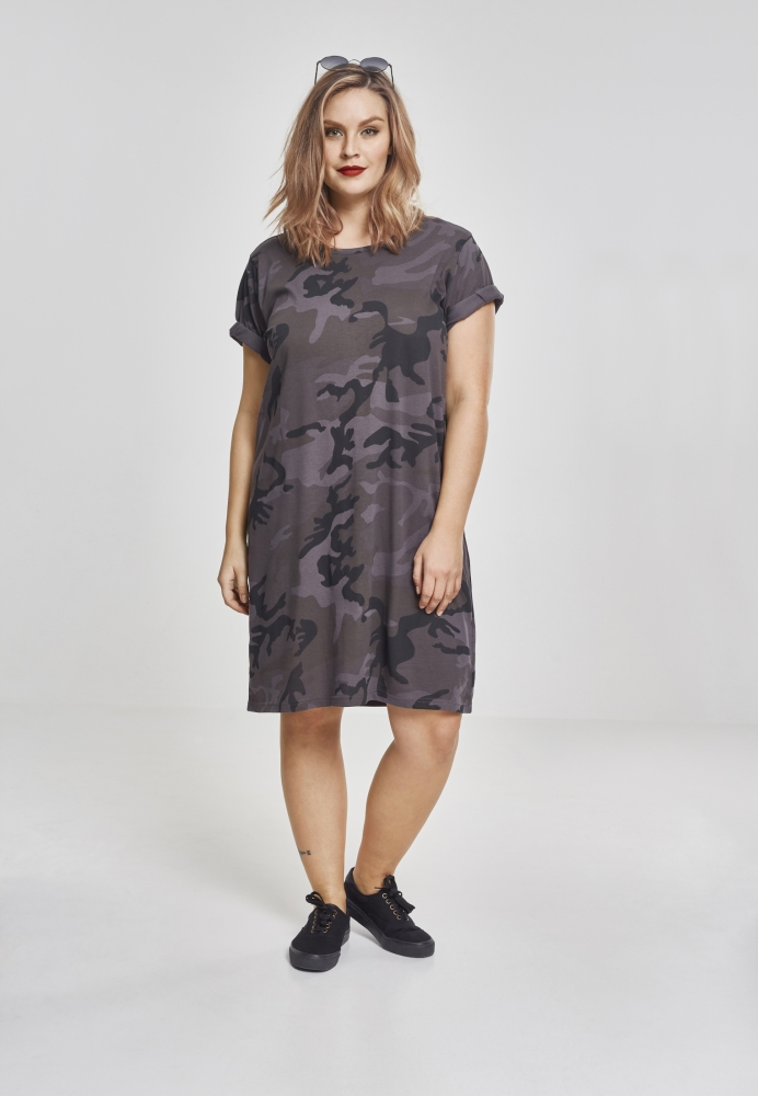 Tricou Rochie Camo dama Urban Classics